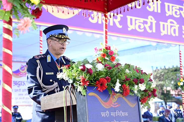 प्रहरी आफ्नो कर्तव्य र उत्तरदायित्वप्रति पूर्ण निष्ठावान छ : महानिरीक्षक खापुङ