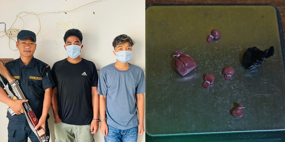 दाङमा लागूऔषध खैरो हेरोइनसहित २ जना पक्राउ