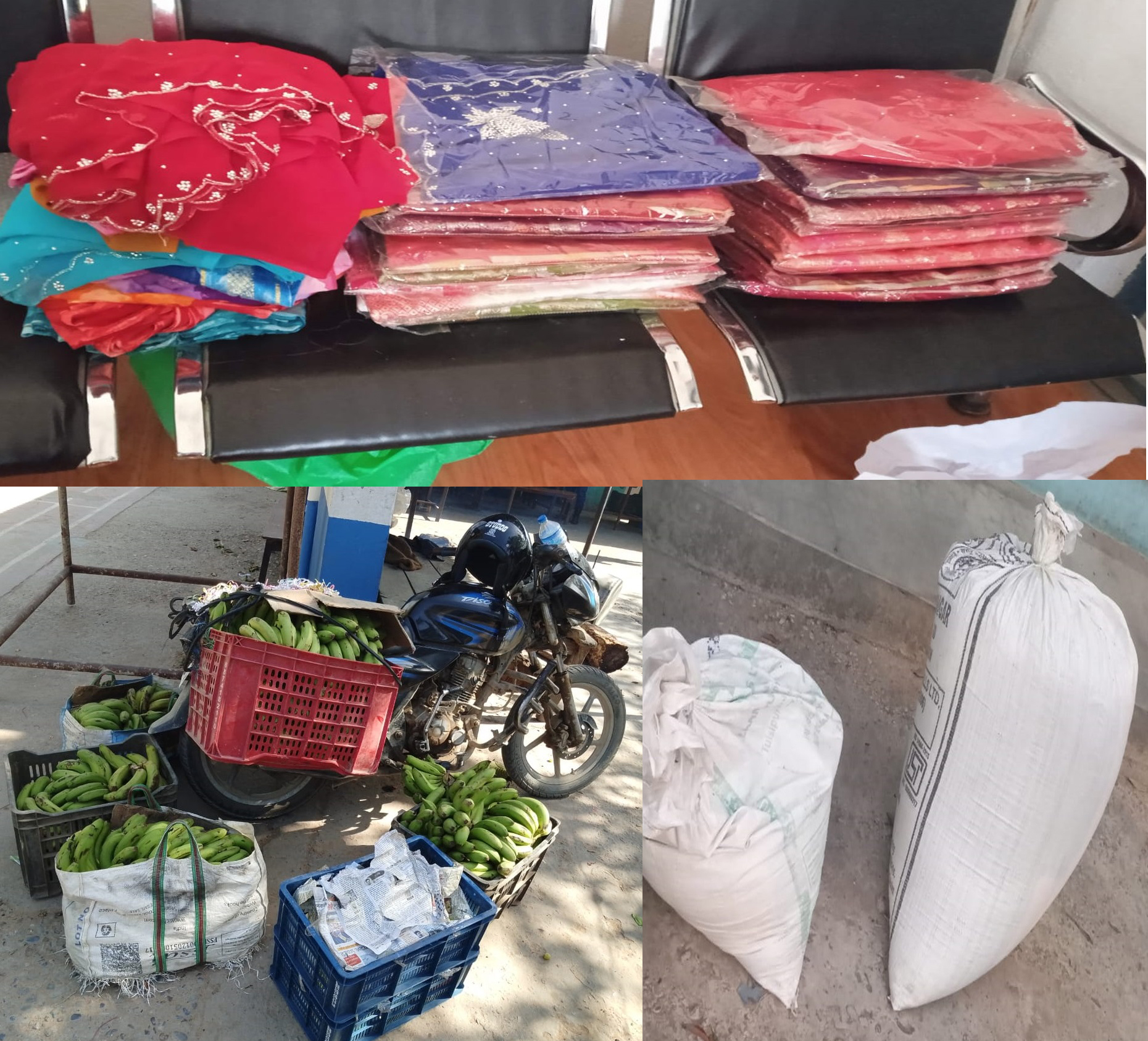 अवैध सामानसहित मोटरसाइकल नियन्त्रणमा, एक लाख ६१ हजारभन्दा बढीको बरामद