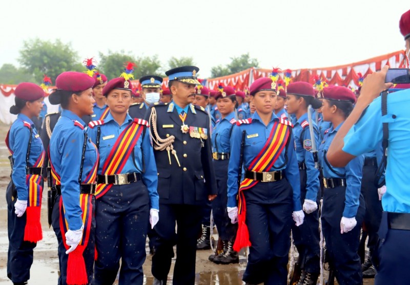 गण्डकी प्रदेश प्रहरी तालिम केन्द्रबाट ३८१ प्रहरी जवानहरु दिक्षित