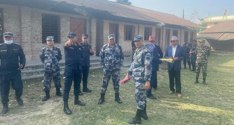 सुनसरी जिल्लाका मतदान स्थलहरूको अनुगमन