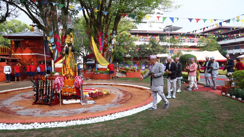 मौलो पूजा सम्पन्न