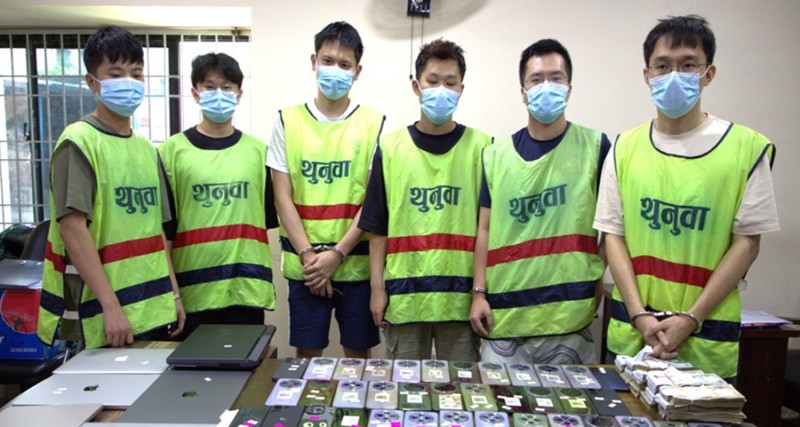 डेटिङ र क्रिप्टो कारोबारमा संलग्न ६ जना चिनियाँसहित ५२ जना पक्राउ