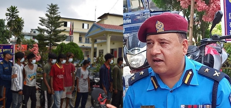 बिर्तामोड प्रहरीको सक्रियता: मोटरसाइकल चोरी गर्ने ८ जना पक्राउ