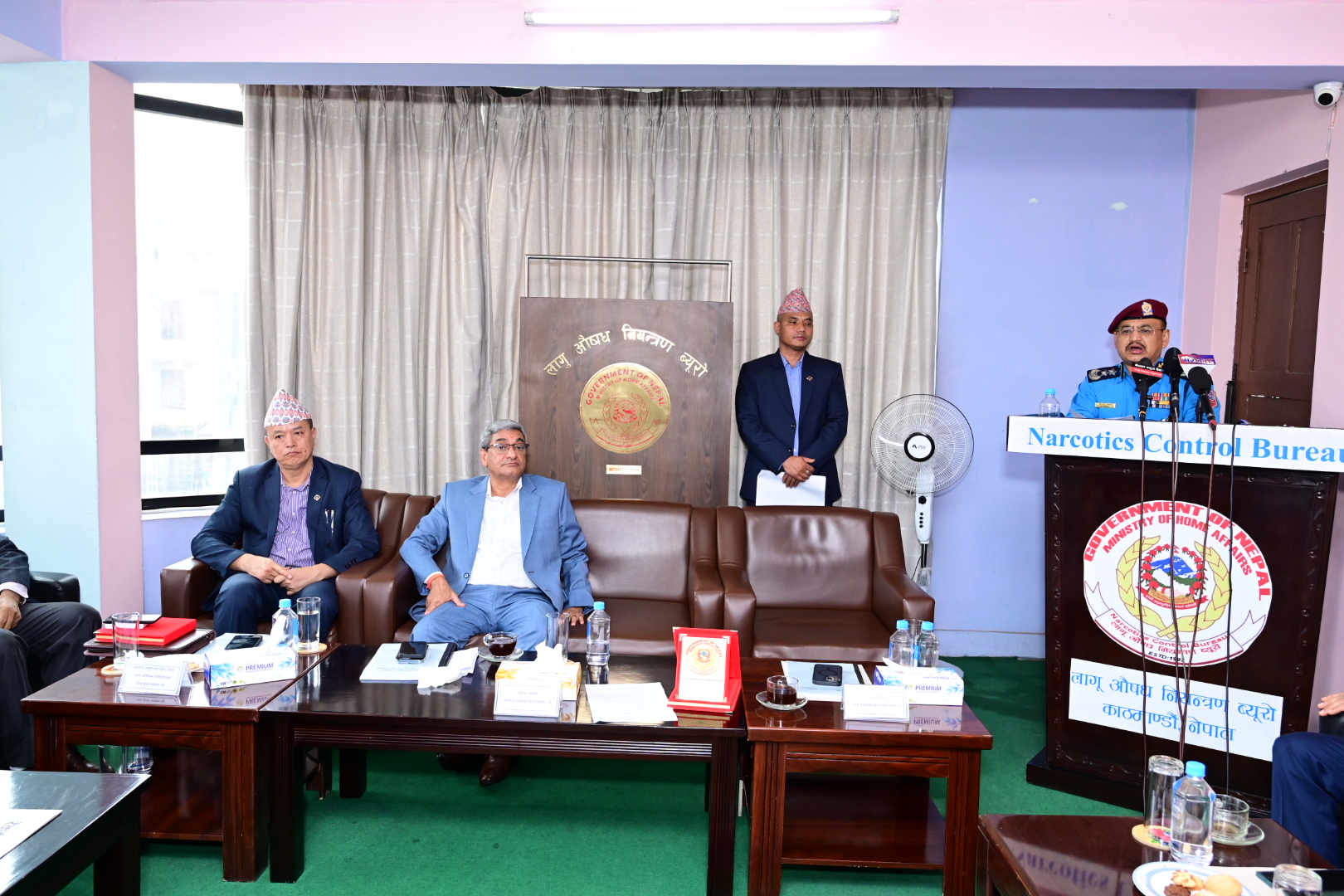 लागूऔषध नियन्त्रण गर्न अन्तर्राष्ट्रिय निकायहरूसँग योजनावद्ध समन्वय गरिरहेका छौँ : महानिरीक्षक थापा