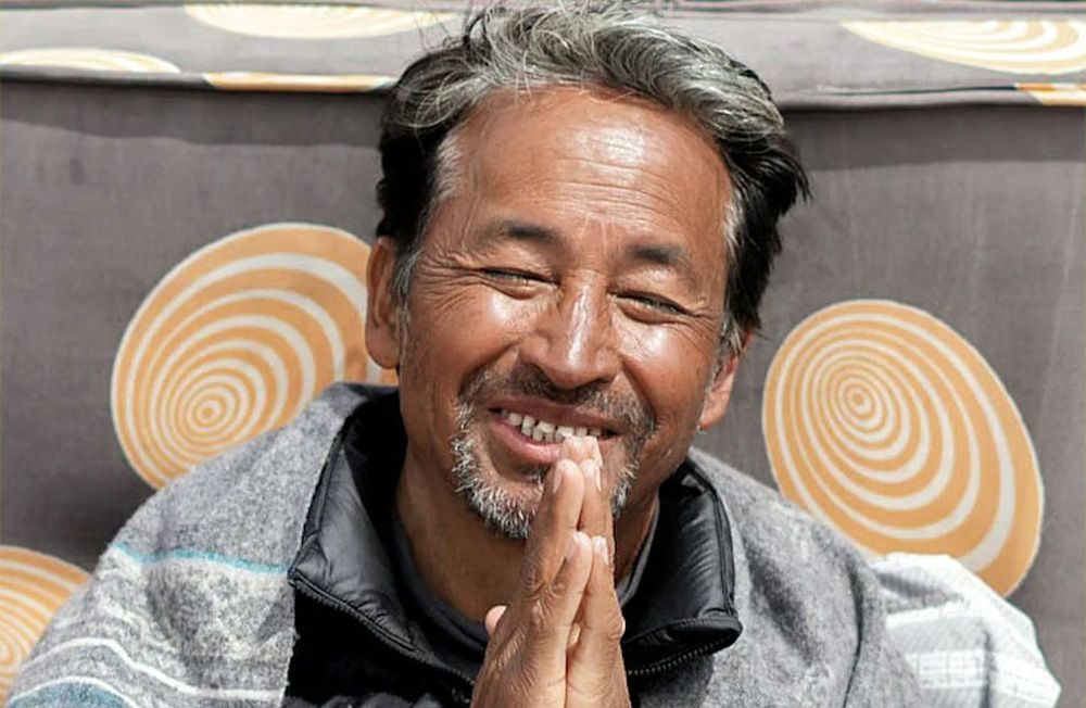 सोनम वाङचुकलाई हिरासतबाट मुक्त गर्ने भारत सरकारको निर्णय