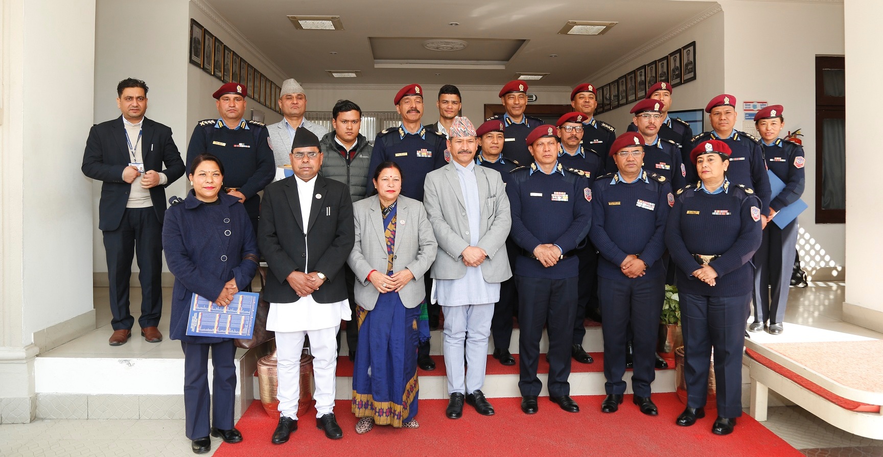 प्रहरी मुख्यालयमा राष्ट्रिय दलित आयोगका अध्यक्ष तथा सदस्यहरूसँग अन्तरक्रिया कार्यक्रम 