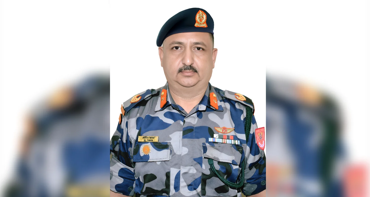 सशस्त्र प्रहरी बलको प्रवक्तामा डीआईजी मनिष थापा