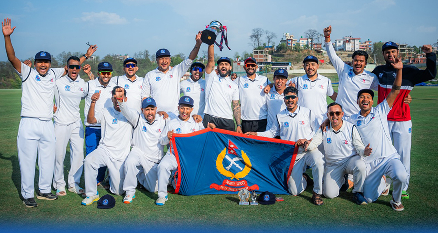 नेपाल पुलिस क्लबले जित्यो जय ट्रफीको उपाधि